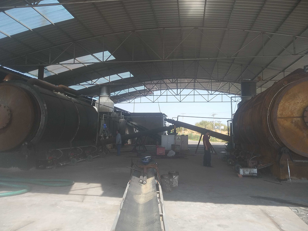 廢輪胎煉油設備